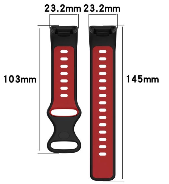 fitbit charge 5 strap replacement size guide