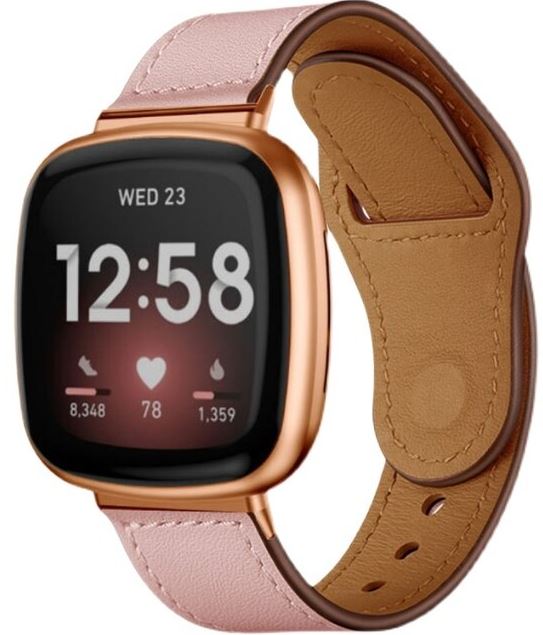 fitbit versa 3 bands leather