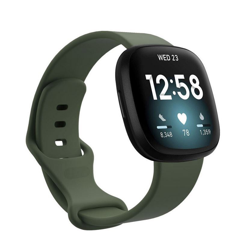 fitbit versa 3 band in army green