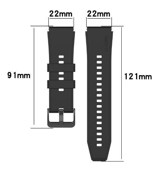 Replacement Amazfit GTR 2 Strap | Silicone | 6 Colors