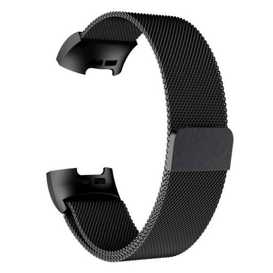 Strap For Fitbit Charge 2 Milanese in black