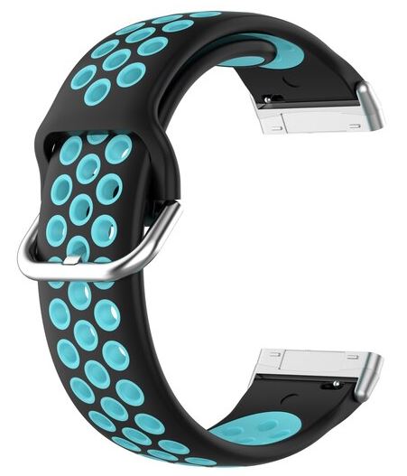 fitbit versa 3 strap replacement in black blue