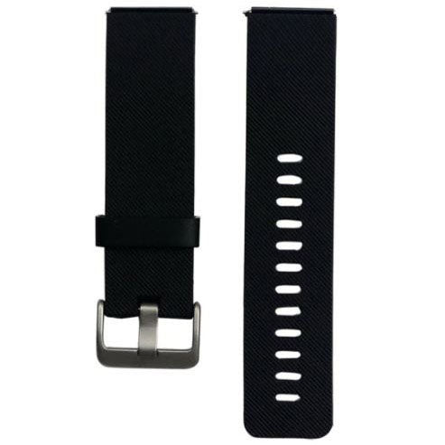 Plain Fitbit Blaze Wristband in Silicone in black