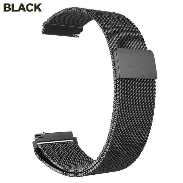 Band For Fitbit Sense 2 Milanese in black