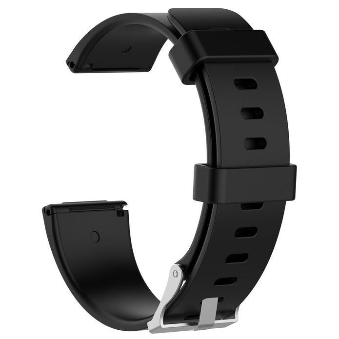 Strap For Fitbit Versa Plain in black