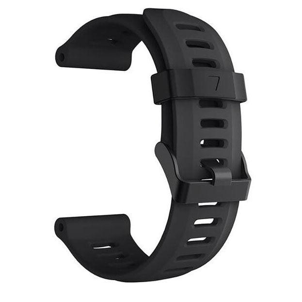 Strap For Garmin Fenix D2 Charlie Plain in black