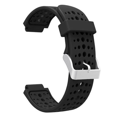 Breathable Garmin Forerunner 220 Wristband in Silicone in black