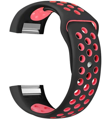 fitbit charge 2 band replacement black pink