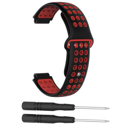 Band For Garmin Forerunner 630 Breathable in black red