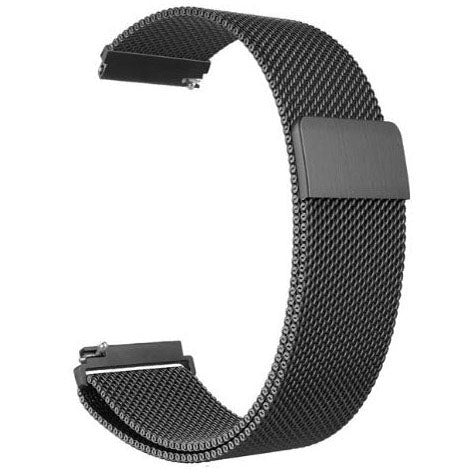 Plain Samsung Galaxy Active Wristband in Stainless Steel in black