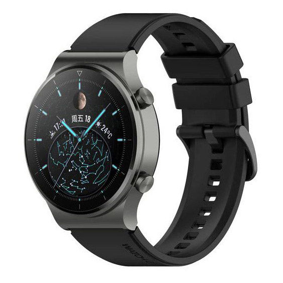 Strap For Amazfit Stratos 2 Plain in black