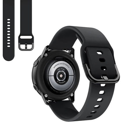 Plain Samsung Galaxy Watch 6 Band in Silicone in black