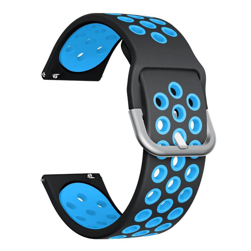 Bracelet For Fitbit Versa 2 Breathable in black blue