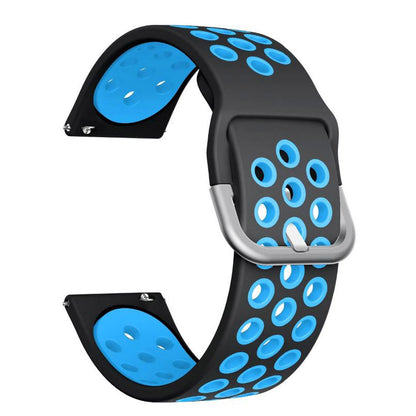 fitbit versa wristband black blue