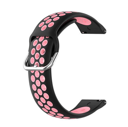 strap for fitbit versa black pink