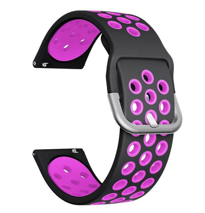 fitbit versa bands black purple