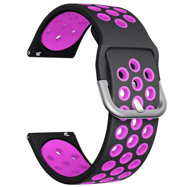 Strap For Fitbit Versa 2 Breathable in black purple