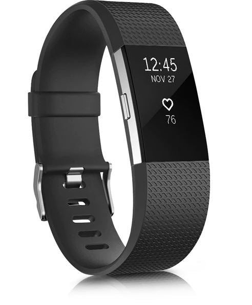 fitbit charge 2 band black