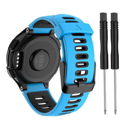 Wristband For Garmin Forerunner 620 22mm in blue black