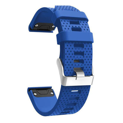 Strap For Garmin Fenix 7S Plain in blue