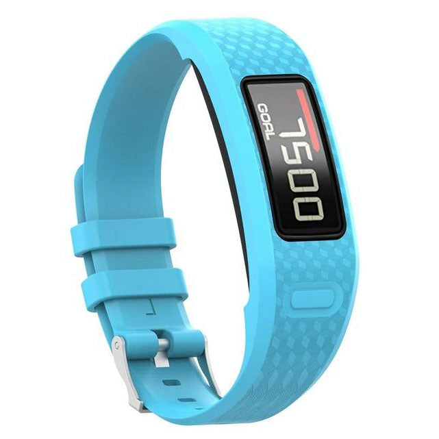 Plain Garmin Vivofit 2 Watchband in Silicone in blue