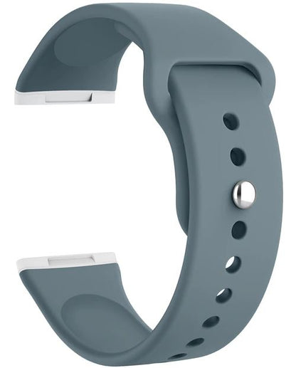 fitbit versa 4 watch band blue grey