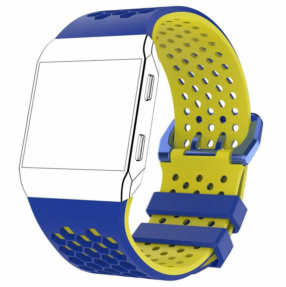 ionic bands in blue yellow