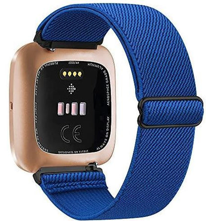 fitbit versa 4 strap replacement in blue