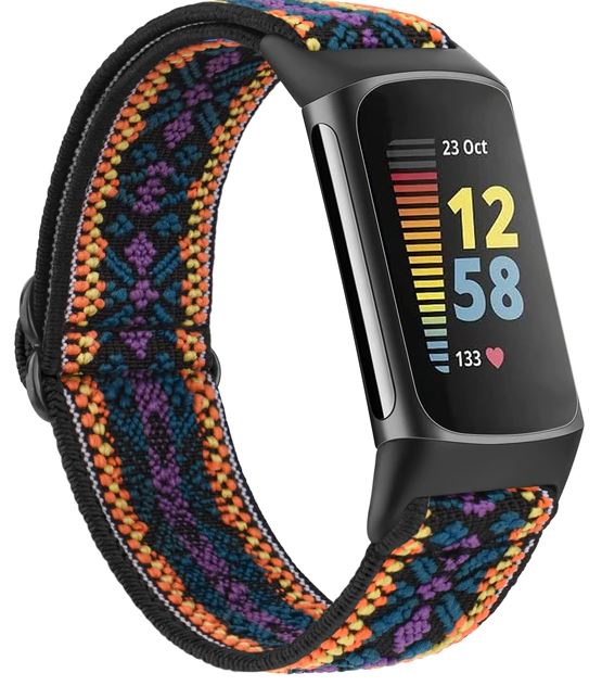 band for fitbit charge 5 bohemian purple