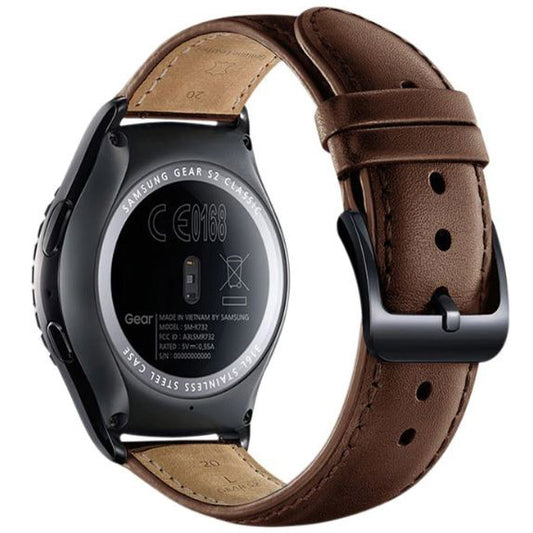 Strap For Samsung Gear S2 Plain in brown