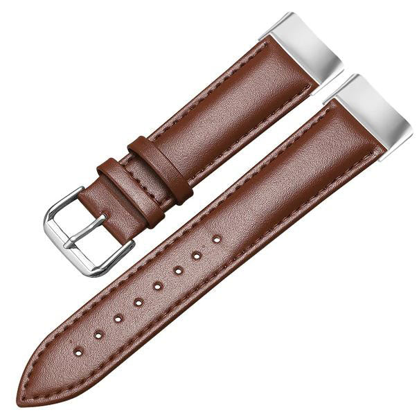 Wristband For Fitbit Charge 6 23mm in brown silver