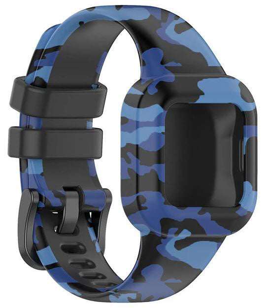 Wristband For Garmin Vivofit Jr 2 30mm in camo blue