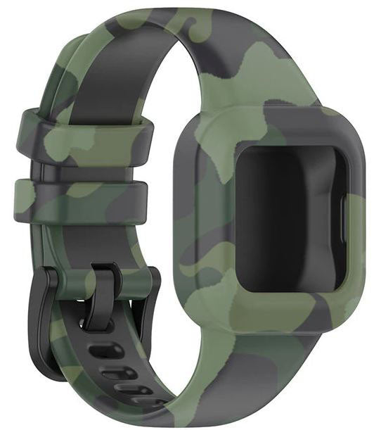 Bohemian Garmin Vivofit Jr 2 Wristband in Silicone in camo green