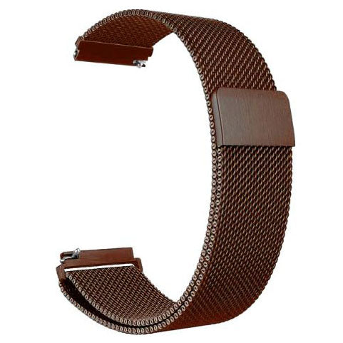 Watchband For Samsung Galaxy Watch 4 22mm in coffee