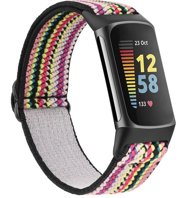 fitbit charge 5 watch band colorful