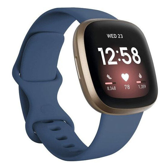 Bracelet For Fitbit Versa 3 Plain in dark blue