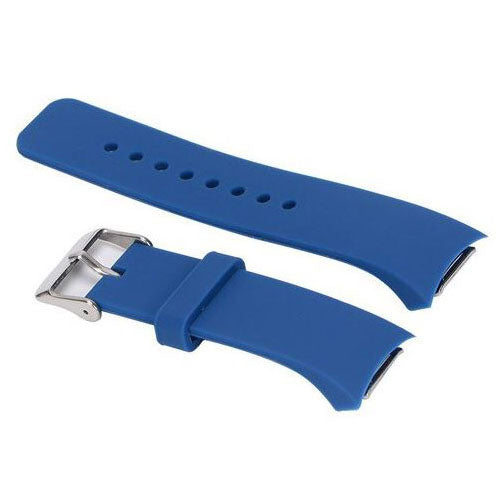 Plain Samsung Galaxy Active 2 Band in Silicone in dark blue