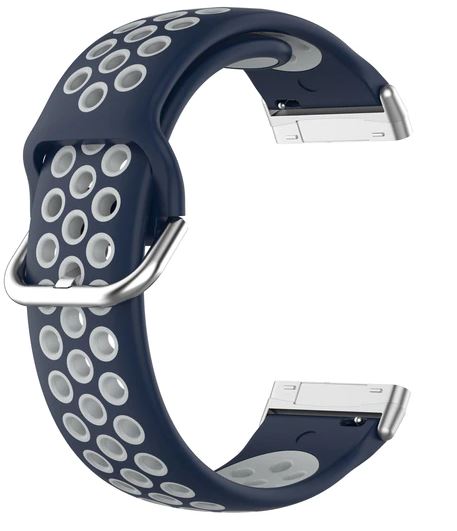 fitbit versa 3 watch band in dark blue grey