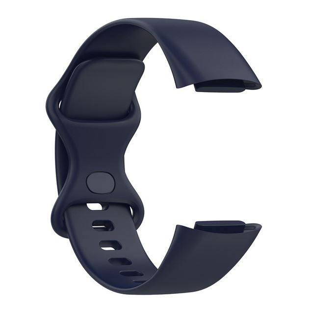 Band For Fitbit Charge 5 Plain in dark blue