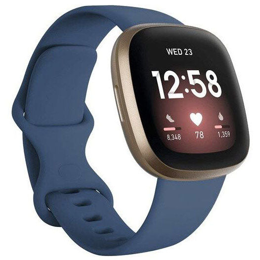 Watchband For Fitbit Versa 4 22mm in dark blue