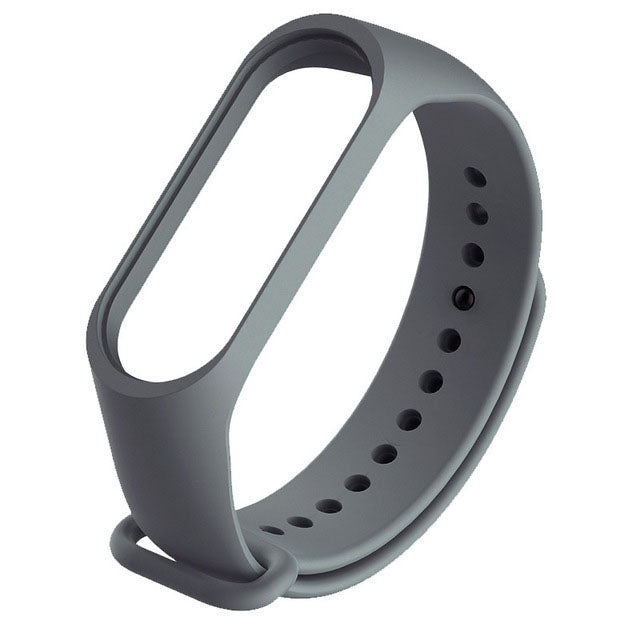 Bracelet For Xiaomi Mi Band 5 Plain in dark grey