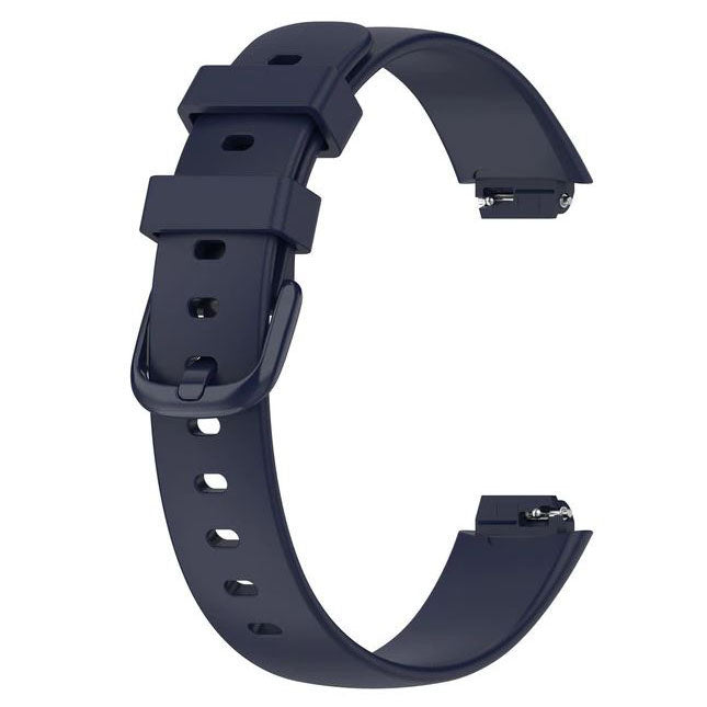 Plain Fitbit Inspire 3 Watchband in Silicone in deep blue