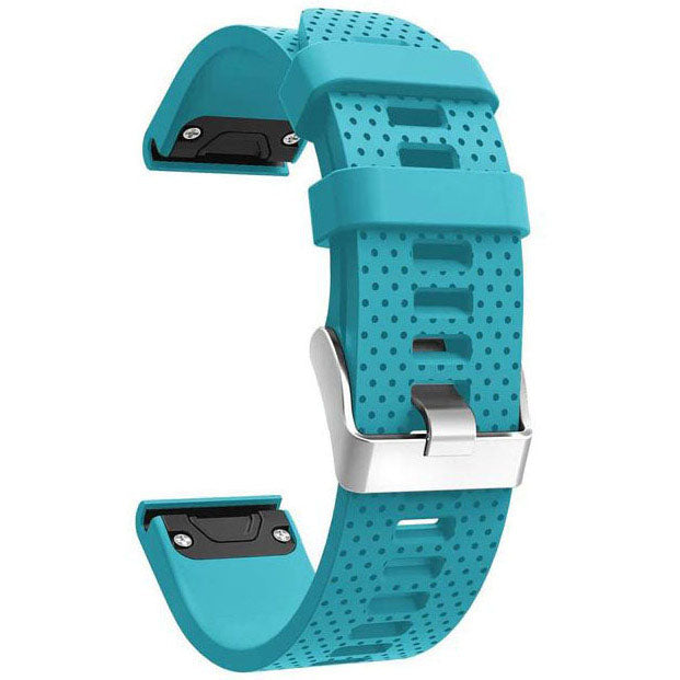 Band For Garmin Fenix 7S Plain in Gf blue