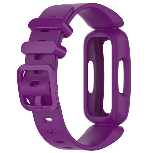 Strap For Fitbit Fitbit Inspire Plain in grape purple