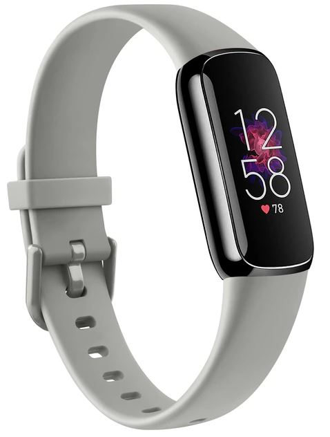 fitbit luxe band replacement in gray