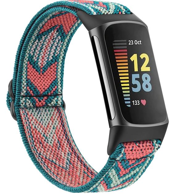 strap for fitbit charge 5 green arrow