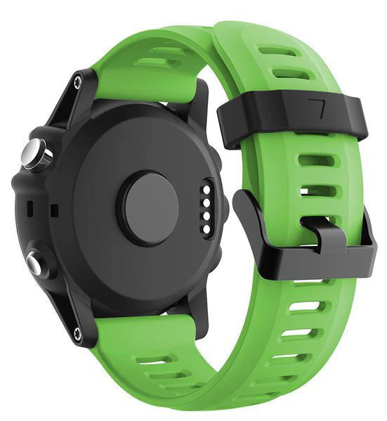 Watchband For Garmin Foretrex 601 22mm in green