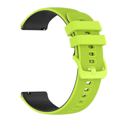 Wristband For Garmin Approach S12 20mm in green black