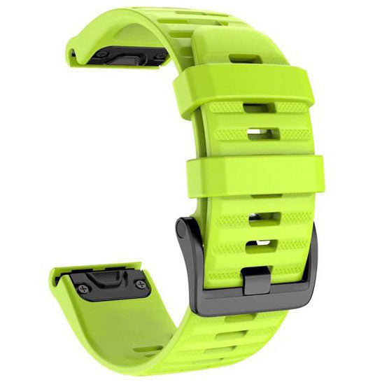 Plain Garmin Foretrex 701 Wristband in Silicone in green