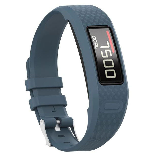 Plain Garmin Vivofit 2 Wristband in Silicone in grey